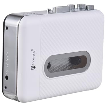 RASTKY Vintage Cassette Tape to MP3 Player Recorder with Playback Function for Old Music Lovers and Technophiles Stereo L/R