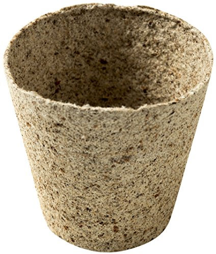 Nutley's Round 8cm Peat-Free Fibre Plant Pots Biodegradable (Quantity: 100, Size: 8cm)