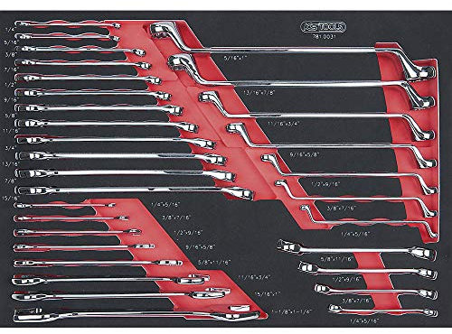 KS Tools 781.0031 - Cromo llave fija 3.3 inserto Inglés