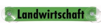 HSK Schild mit Saugnäpfen - Landwirtschaft - Gr. 28x4cm - 308037