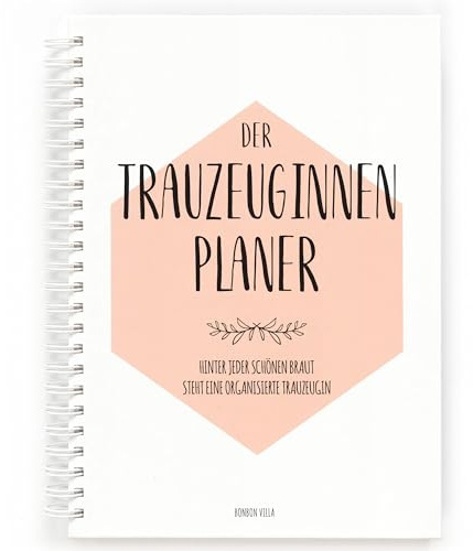 Trauzeugin Planer, Trauzeugin Geschenk, Der Planer für die Trauzeugin, Trauzeugin fragen - Willst du meine Trauzeugin sein, Hochzeit, Ringbuch