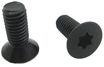 RTing 10pcs Senkkopfschrauben M6x12 mit Innensechsrund TX -Senkschrauben,Torx-Schrauben aus legiertem Stahl