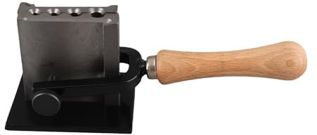TMISHION Gießen schmelzen Barrenform, Reversible Schmuck Barrenform Öl Nut Formherstellung Werkzeug für Blech Gold Silber Casting, Eisen, Flach, Schmuckherstellungswerkzeug, 2993227031