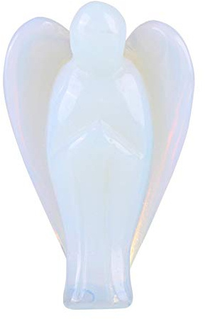 Engel Figur, 1.5inch Schöne natürliche Opal Engel Form Kristall Heilstein