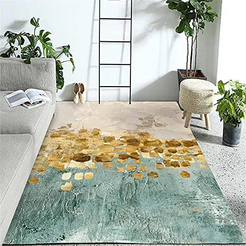 RUGMRZ Büroteppich Area Rugs Creative Color Matching Teppich ist wunderschön und komfortabel, Anti-Fouling, maschinenwaschbar Bunte Teppiche 160x230cm