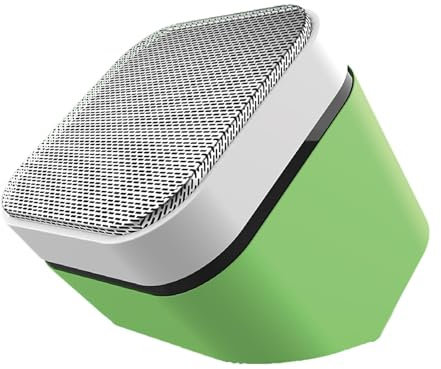 Celly, Speaker Fluo, Cassa Bluetooth con Tecnologia Bluetooth 5.1 e Potenza di Uscita di 3W, Speaker Wireless con Raggio di 10m e Autonomia Fino a 3,5 h, Adatta per Ambienti Chiusi e Aperti, Verde