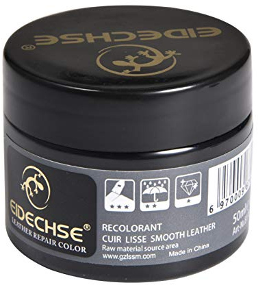 Baume Recolorant Cuir Furniture,Pâte Réparatrice Cuir Furniture Pour Enduire Les Trous,Accrocs,Rayures,Réparation De Couleur Pour Les Canapés,Voitures,Chaussures Et Vêtements Décolorés Et Rayés