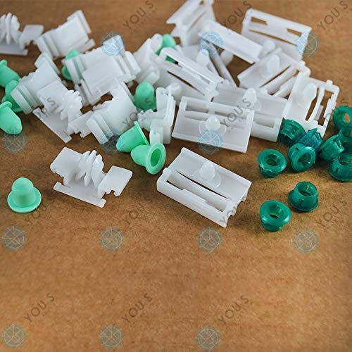 50er SET YOU.S Original Zierleisten Seitenschweller Befestigung Clips M-Technik - 51711932996