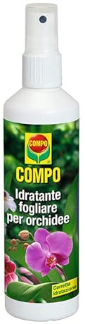 La zappa Idratante fogliare liquido per Orchidee per tonificare, pulire foglie e fiori 250 ml