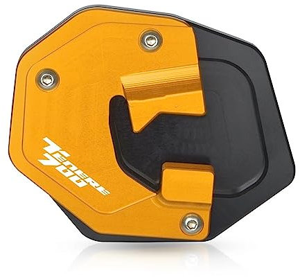 Motorradständer-Erweiterungspad Für Tenere 700 2022 2023 Seite Stehen Pad Platte Ständer Schuhe Enlarger Unterstützung Verlängerung Für Yamaha Für Tenere700 2019 2020 (Color : 4)