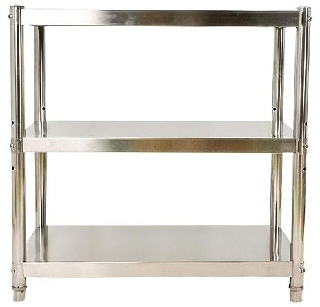 Meuble Micro Onde Support De Four À Micro-ondes À 3 Niveaux Support De Micro-ondes De Cuisine Supports De Stockage En Acier Inoxydable Porte-couverts Pour La Cuisine Etagere Micro Ondes