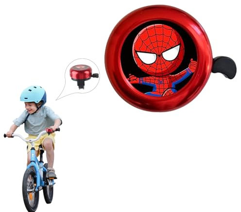 Darryy Fahrradklingel Kinder, Fahrradklingel Laut Hupe Fahrrad Kinder Klingel Kinderfahrrad Klingel Glocke (Rot)