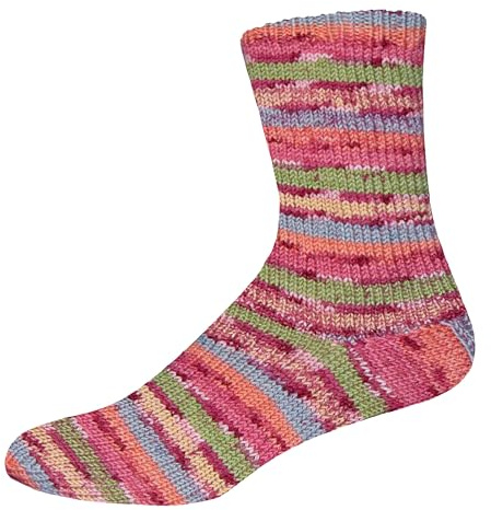 ONline KKK Wolle Sensitive Socks 4-fädig Sockenwolle 100g 430m Nadelstärke 2,5-3,0 Sockenwolle Strickwolle Häkelwolle Farbe 76