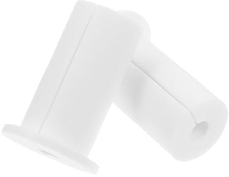 Artibetter Protector de Cables de Silicona Instalación Fácil y Prolonga Vida Útil Blanco Funda para Cable de Acero Pack de 2 Piezas para Variedad de Ocasiones