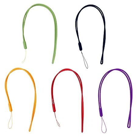 COLLBATH Cordino Per Telefono Cellulare in Silicone Cordoncino Resistente E Sicuro Da Usare Per Telefono E Fotocamera Cinturino Leggero E Creativo