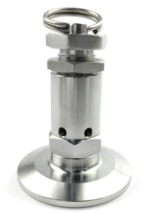 TNGNMGVSJ 304 Stainless Steel Quick Release Valve Pressure Valve Air Compressor Steam Pressure Boiler OD50.5mm OD64mm(0.05mpa Fixed,OD50.5mm)