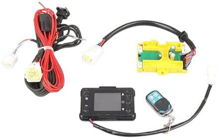 Breeshy Plaque de base universelle pour contrôleur de harnais de câbles, interrupteur de contrôle du chauffage d'air de voiture 12 V avec écran LCD