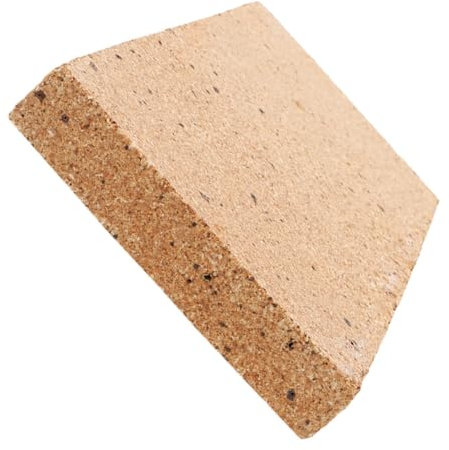 ULTECHNOVO Ladrillo Refractario Ignífugo Para Estufa De Leña, Chimenea y Soldadura, 230x114x20 Mm, Aislamiento Térmico Resistente Al Calor Para Fundición y Cocción De Joyas, Uso Industrial