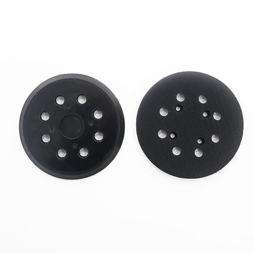 Platorello 125mm con 8 Fori e 4 Viti Fori, per DeWalt Levigatrice Orbitale DWE6421 DWE6423 DCW210B, Plateau de Support Professionnel pour Ponceuse Excentrique