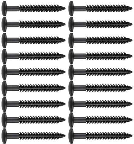 Fenstersicherungsstifte Schwarze Fensterläden Clips 7.6 Cm