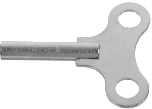 HAMPPLIES Vintage Uhraufzugsschlüssel aus Stahl Robustes Uhrwerkzeug für Mechanische Standuhren Kompakt und Langlebig Zubehör für Uhrenreparatur