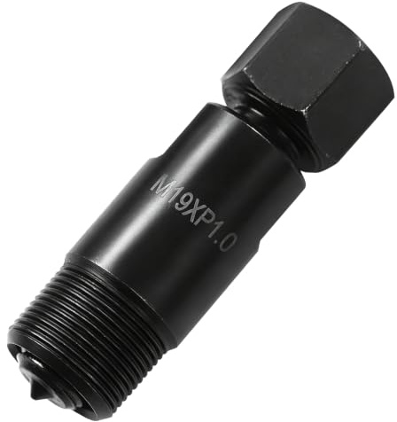InYoHui Polradabzieher M19x1 schwarz für Simson S51 | Präzises M19x1-Gewinde, einfache Demontage durch gleichmäßigen Druck, kompatibel mit für Minarelli AM6, Derbi Senda