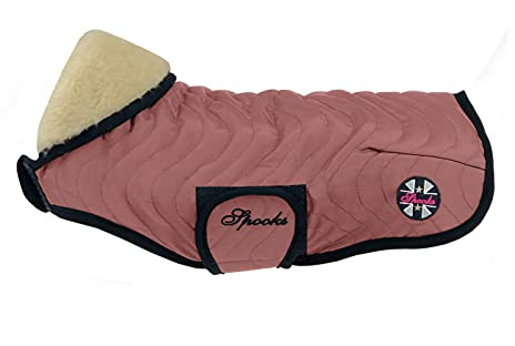 SPOOKS Dog Coat Classic - DE (Farbe: dark rose; Größe: L)