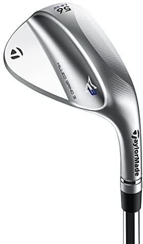 TaylorMade Milled Grind 3.0 Wedge DE Golf, Men, Chrome, 58.08