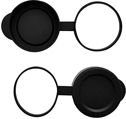 42mm Binocular/Monocular Objective Lens Caps Internal Diameter 53.8-55.8mm Rubber Cover Set Black