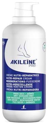 Akileine Nutri-Repair Regenerations Fußcreme für trockene Füße (1x 500ml)