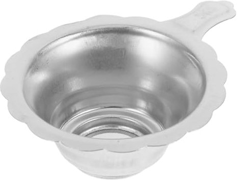 Ciieeo Stainless Steel Tea Drain Tea Filter for Strainer Long Handle for Drip Catcher