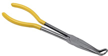 Mikikit 1pieza Alicates De Alambre De Herramienta De Reparación Automática Alicates Alargados Para Reducidos Diseño Ergonómico y Mango Antideslizante