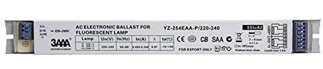 HPGHZNYNMK Balastos electrónicos T5 for lámpara Fluorescente de Tubo T5 HO, lámpara de Acuario, rectificador de 58W * 2 T8 Lastre