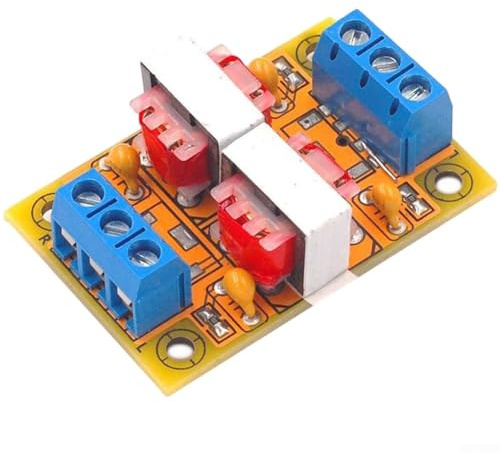2 módulos aisladores de audio para reducción de ruido en transmisión de señal de audio con transformadores de material aeroespacial (2.0)