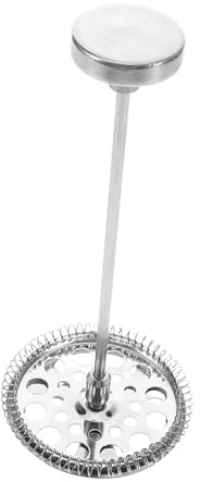 DOITOOL Set Accessoires Filtre Acier Inoxydable pour Cafetière de Rechange avec Tamis Fin Poignée et Plaque Filtration Pratique pour Espresso et Théière