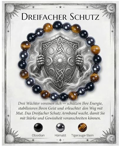 Bivei Heilstein Schutz Kristall Armband Damen | 8mm Perlenarmband, Dehnbares Armband Jewellery für Damen & Herren als Geschen