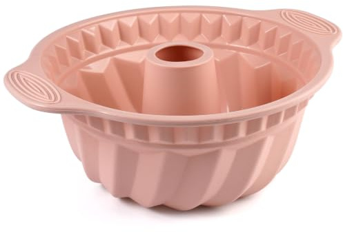 Molde Repostería Savarín Espiral, 24cm Molde Savarin de Silicona