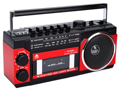 Depisuta Kassettspelare Boomboxar med Bluetooth (eu) | AM FM SW-radio, Bandinspelning, Spela Via SD USB, Hörlursuttag, AC eller Batteridriven, för Inomhusbruk Utomhus