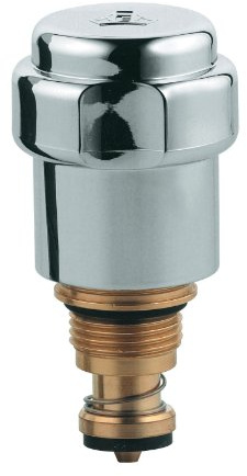 GROHE Oberteil 3/8? (Rückflussverhinderer, mit Fettkammer, WAS - Griff, langlebig), chrom, 41816000