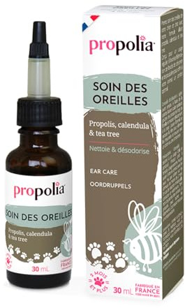 Propolia - Soin des Oreilles Bio - Chien Chat - Propolis Calendula - 30 ML