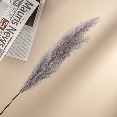 HYLYING 3 Pampas Erba finta, 75 cm Pampa Artificiale Erba Rami di Erba Pampa Pampa Soffice Erba per Soggiorno Pavimento Vaso & Boho Vaso Decor