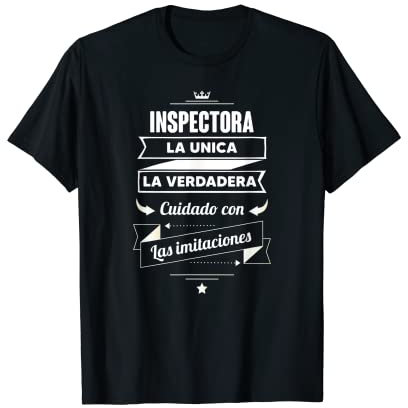 Regalos para INSPECTORAS - Idée cadeau T-Shirt