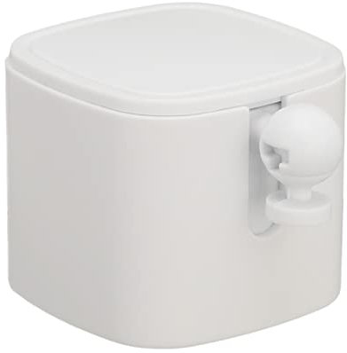 Pulsador de Botón de Interruptor Inteligente, sin Cableado, Control de Aplicación Bluetooth, Interruptor Inteligente Inalámbrico, Control de Voz de Sincronización Remota, Apto para(Blanco)