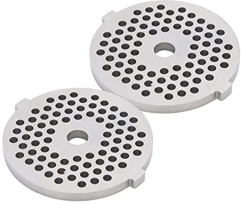 Tritacarne elettrico Piastra per macinare la lama iniaio inossidabile a foro tondo Adatto per robot da cucina e tritacarne taglia 5(m)