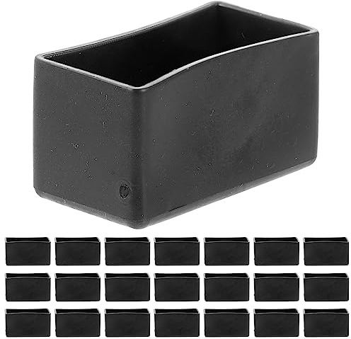 SUPVOX 20 Pcs Anti-Slip Chair Foot Covers Rubber Furniture Leg Protectors Thickened Pads for Table and Chair Floor Protection