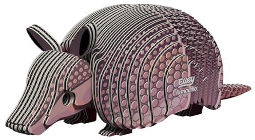 EUGY 095 Gürteltier Eco-Friendly 3D Paper Puzzle, EH-095