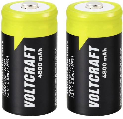 VOLTCRAFT Endurance Baby (C)-Akku NiMH 4800 mAh 1.2 V 2 St.