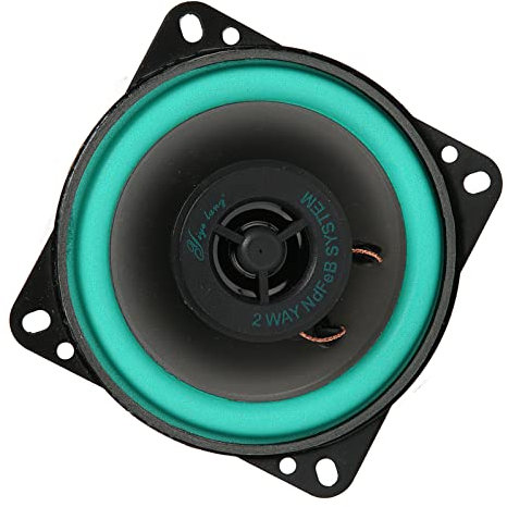 Akozon Altavoz para Coche, Altavoces 4 Pulgada Coaxiales de Alta Sensibilidad para Sistemas de Sonido Pulgada 100 W de Potencia Estéreo de Rango Medio