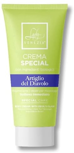 Lady Venezia I Crema Artiglio del Diavolo I Artiglio del Diavolo Pomata Antinfiammatoria I 100 ml I Made In Italy I Artiglio del Diavolo E Arnica Montana
