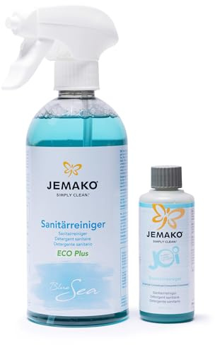 JEMAKO JOi Set - 500 ml Sanitärreiniger Blue sea und 80 ml JOi Nachfüll-Konzentrat